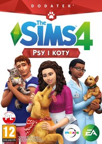 Ilustracja The Sims 4 Psy i koty (PC) PL DIGITAL (Klucz aktywacyjny Origin)