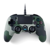 Ilustracja produktu NACON PS4 Pad Przewodowy Compact Controller Camo Zielony