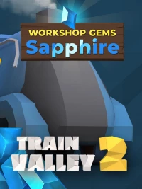 Ilustracja produktu Train Valley 2: Workshop Gems - Sapphire (DLC) (PC) (klucz STEAM)