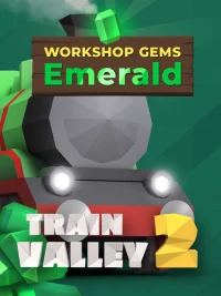 Ilustracja Train Valley 2: Workshop Gems - Emerald (DLC) (PC) (klucz STEAM)