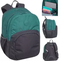 Ilustracja produktu CoolPack Rider Plecak Szkolny Młodzieżowy Green F059767