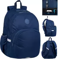 Ilustracja produktu CoolPack Rider Rpet Plecak Szkolny Młodzieżowy Navy F059638