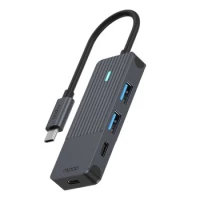 Ilustracja produktu Rapoo Hub UCH-4003 USB-C na USB-A & USB-C