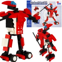 Ilustracja produktu AlleBLOX Klocki Konstrukcyjne Auto Robot 115el 492895