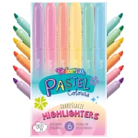 Ilustracja produktu Colorino Zakreślacze Pastelowe 6 Kolorów 84965PTR