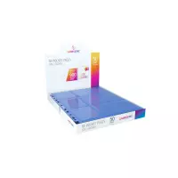 Ilustracja produktu Gamegenic: 18-Pocket Pages Sideloading - Koszulki do Segregatora - Blue (50 szt)