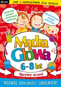 Ilustracja Mądra Głowa 6-8 lat Sprytny uczeń (nowa edycja)