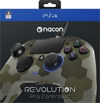 Ilustracja NACON PS4 Controller Revolution V.1 Camo Zielony
