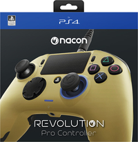 Ilustracja NACON PS4 Controller Revolution V.1 Gold Mat