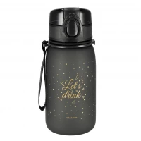 Ilustracja produktu Starpak Bidon Ombre 400 ml Czarno-Złoty 536878