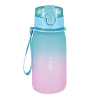 Ilustracja produktu Starpak Bidon Ombre 400 ml Niebiesko-Różowy 536876
