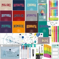 Ilustracja produktu Interdruk Wyprawka Szkolna Zeszyty Klasa 4-8 - 2024