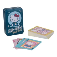 Ilustracja Karty do gry Hello Kitty w Ozdobnej Puszce