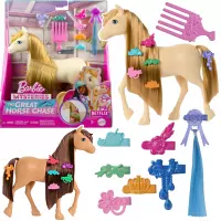 Ilustracja Mattel Barbie Konik Do Stylizacji Pepper Jasny HXJ36