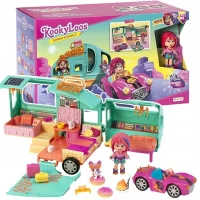 Ilustracja produktu MAGIC BOX Kookyloos Mia's Kooky Caravan Auto z Przyczepą 