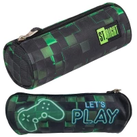 Ilustracja produktu St.Right Piórnik Tuba Saszetka Okrągła PU-01 Dark Game 657016