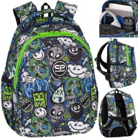 Ilustracja produktu CoolPack Jerry Plecak Szkolny Monster Team F029824