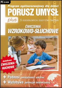 Ilustracja Porusz Umysł Plus Ćwiczenia wzrokowo - słuchowe