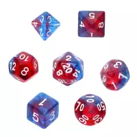Ilustracja produktu Komplet kości REBEL RPG - Kamienie Księżycowe - Superman