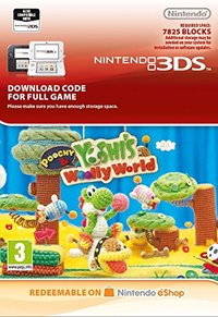Ilustracja produktu Poochy & Yoshi's Woolly World (3DS DIGITAL) (Nintendo Store)