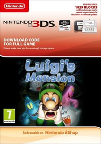Ilustracja produktu 3DS Luigi's Mansion (3DS DIGITAL) (Nintendo Store)