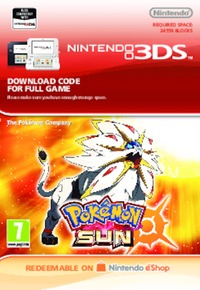 Ilustracja Pokémon Sun (3DS DIGITAL) (Nintendo Store)