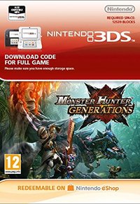 Ilustracja Monster Hunter Generations (3DS DGITAL) (Nintendo Store)