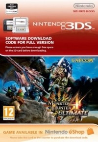 Ilustracja produktu Monster Hunter 4 Ultimate (3DS DIGITAL) (Nintendo Store)