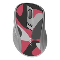 Ilustracja produktu Rapoo Mysz Optyczna Bezprzewodowa Mouse M500 Czerwona