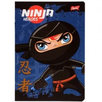 Ilustracja Unipap Zeszyt A5 16 Kartek Kratka Ninja 290039