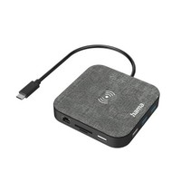 Ilustracja produktu Hama Multiport USB-C z Wbudowaną Ładowarką Indukcyjną 12-portów