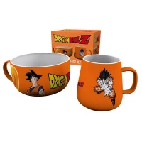 Ilustracja Zestaw Śniadaniowy Dragon ball Z Goku: Miska + Kubek