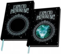 Ilustracja produktu Notatnik Premium A5 Harry Potter Patronus z Okładką Termoaktywną 