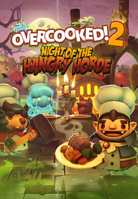 Ilustracja produktu Overcooked! 2 - Night of the Hangry Horde PL (DLC) (PC) (klucz STEAM)