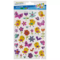 Ilustracja produktu Craft With Fun Ozdoba Dekoracyjna Naklejki Kurczak 555455