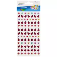 Ilustracja produktu Craft With Fun Ozdoba Dekoracyjna Naklejki Biedronki 545812