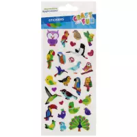 Ilustracja produktu Craft With Fun Ozdoba Dekoracyjna Naklejki Zwierzęta 545803