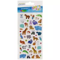 Ilustracja produktu Craft With Fun Ozdoba Dekoracyjna Naklejki Zwierzęta 545813