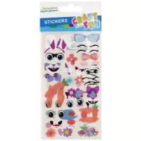 Ilustracja produktu Craft With Fun Ozdoba Dekoracyjna Naklejki Twarze Wielkanoc 553724