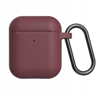 Ilustracja produktu UAG [U] - obudowa silikonowa do Airpods 1/2 (aubergine)