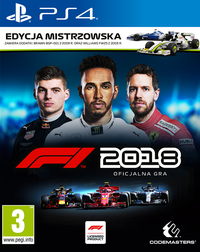 Ilustracja produktu  F1 2018 Edycja Mistrzowska + DLC (PS4)