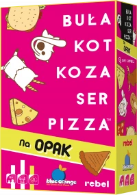 Ilustracja produktu Buła, Kot, Koza, Ser, Pizza - Na Opak