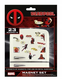 Ilustracja Zestaw Magnesów Deadpool 23 szt. 