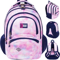 Ilustracja St.Right Plecak Szkolny BP-05 Pink Sky 667749