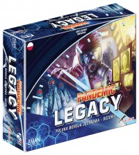 Ilustracja produktu Pandemic Legacy (Pandemia) - Edycja niebieska