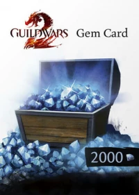 Ilustracja Guild Wars 2 2000 Gems Card (PC) (klucz OFFICIAL WEBSITE)