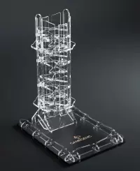 Ilustracja produktu Gamegenic: Crystal Twister Premium Dice Tower - Wieża na Kości