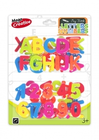 Ilustracja Mega Creative Magnetyczne Cyferki i Literki 	462721