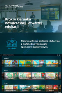 Ilustracja produktu Meridian Prime SZKOŁA + nauczyciele - abonament szkolny wielostanowiskowy (2 lata)