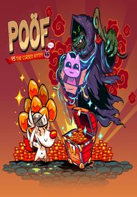 Ilustracja Poof vs The Cursed Kitty (klucz STEAM)